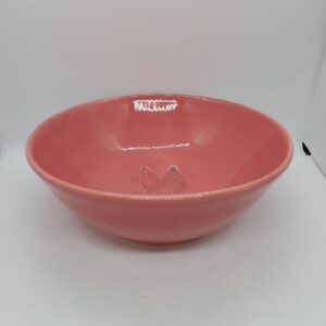 Pink bird jewelery dish